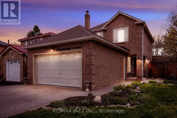 15 STOCKBRIDGE CRESCENT, Ajax (Central West), Ontario L1T2H2