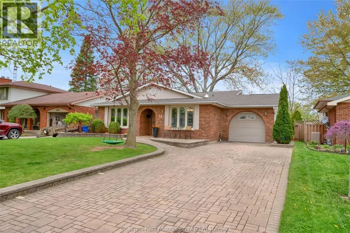 76 THORNHILL CRESCENT, Chatham, Ontario N7L4M3
