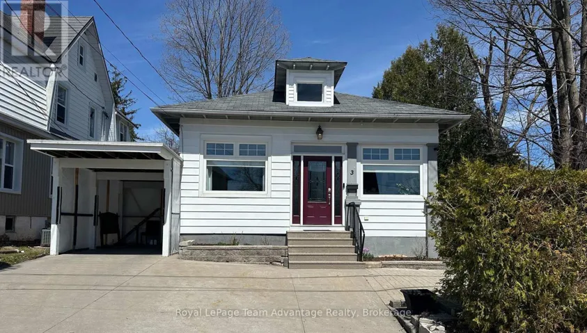 3 BELVEDERE AVENUE, Parry Sound, Ontario P2A1Z8