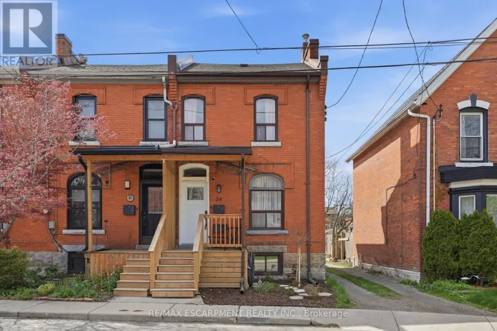 34 BAILLIE STREET, Hamilton (Corktown), Ontario L8N2K5