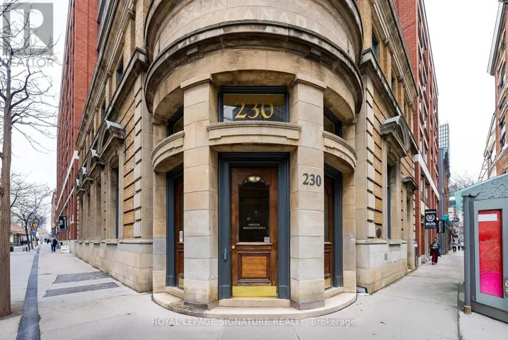 321 - 230 KING STREET E, Toronto (Moss Park), Ontario M5A1K5