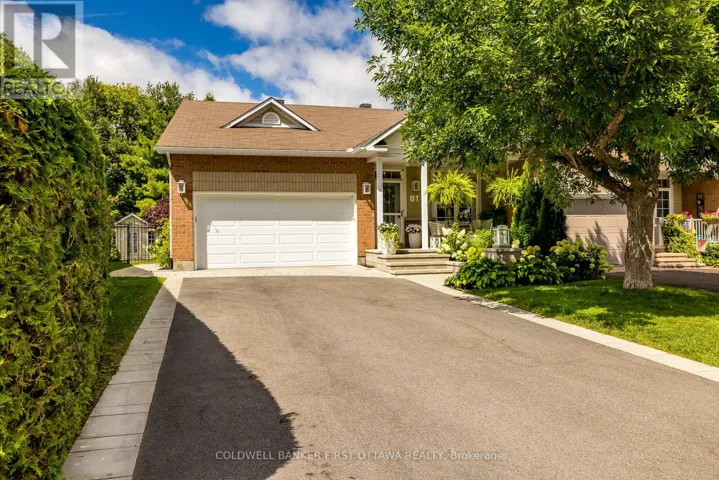 81 SABLE RUN DRIVE, Ottawa, Ontario K2S1W7