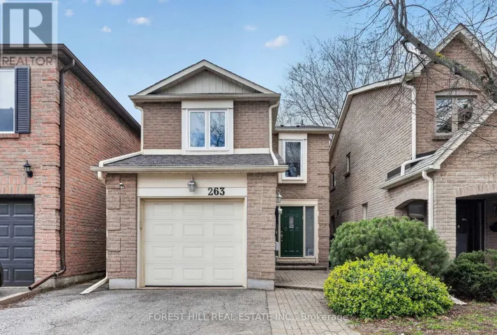 263 TANSLEY ROAD, Vaughan (Brownridge), Ontario L4J2Y8