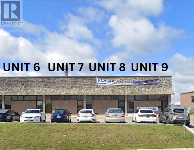 6-9 - 6 BRAMSTEELE ROAD, Brampton (Brampton East Industrial), Ontario L6W1B3