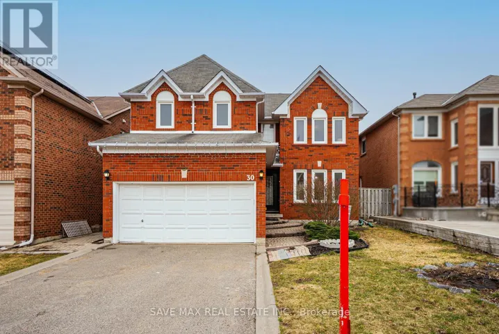 30 ADIRONDACK CRESCENT, Brampton (Sandringham-Wellington), Ontario L6R1E5