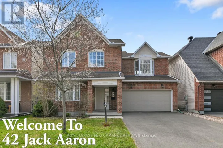 42 JACK AARON DRIVE, Ottawa, Ontario K2G6M4