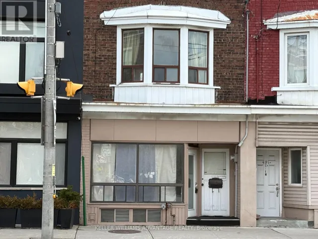 493 JONES AVENUE, Toronto (Blake-Jones), Ontario M4J3G8