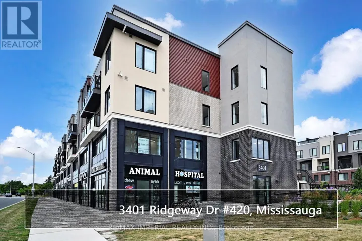 420 - 3401 RIDGEWAY DRIVE W, Mississauga (Erin Mills), Ontario L5L0B9