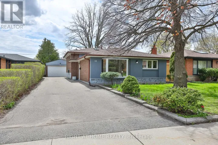 11 FARLEY CRESCENT, Toronto (Willowridge-Martingrove-Richview), Ontario M9R2A5