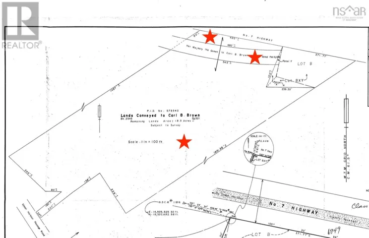 Acreage Highway 7, Watt Section, Nova Scotia B0J3B0