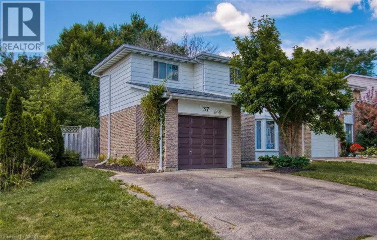 37 GLEN AVON Crescent, Kitchener, Ontario N2N1C2