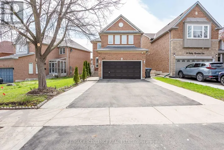 71 ROCKY MOUNTAIN CRESCENT, Brampton (Sandringham-Wellington), Ontario L6R1E7