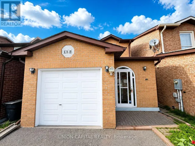 115 DUNBAR CRESCENT, Markham (Milliken Mills East), Ontario L3R6W4