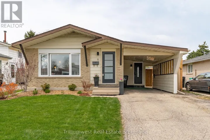 6 BROKEN OAK CRESCENT, Kitchener, Ontario N2N1N7