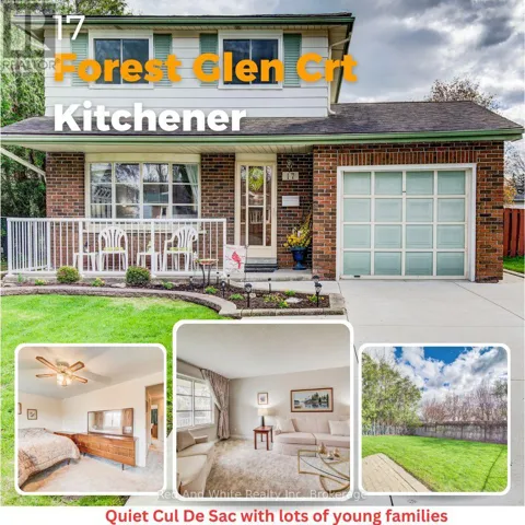 17 FOREST GLEN COURT, Kitchener, Ontario N2N1E1