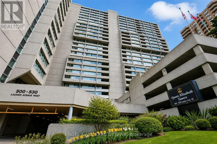 609 - 500 LAURIER AVENUE W, Ottawa, Ontario K1R5E1