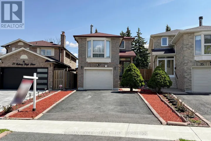 75 BETHANY LEIGH DRIVE, Toronto (Agincourt North), Ontario M1V2N6
