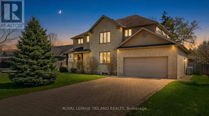 40 FIELDSTONE CRESCENT, Middlesex Centre (Komoka), Ontario N0L1R0