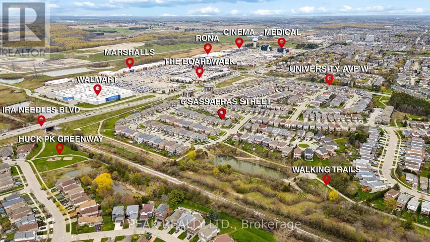 6 SASSAFRAS STREET, Kitchener, Ontario N2N3S4