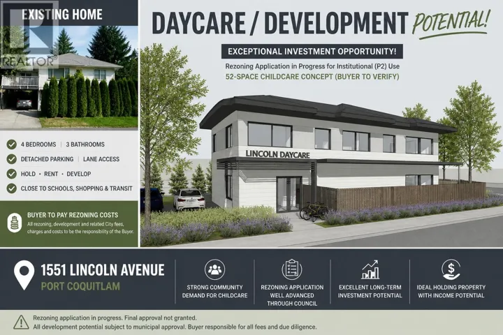 1551 LINCOLN AVENUE, Port Coquitlam, British Columbia V3B2J4