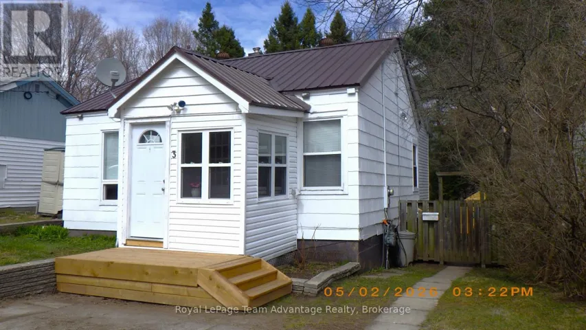 3 RIVERDALE ROAD, Parry Sound, Ontario P2A1N8