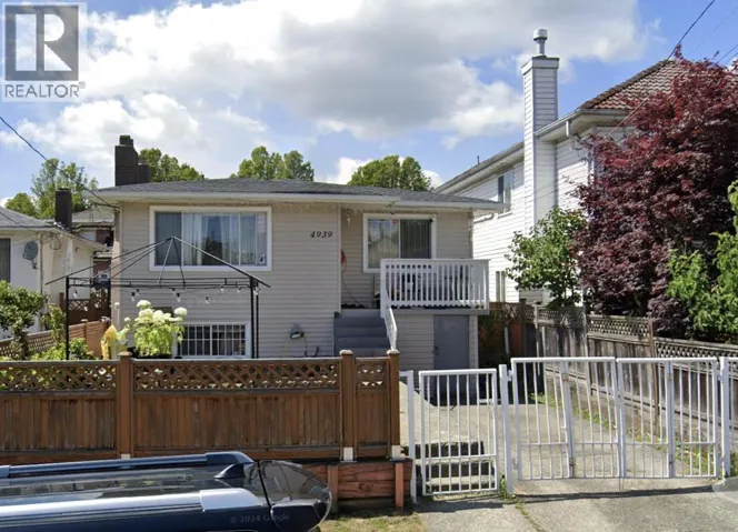 4939 RUPERT STREET, Vancouver, British Columbia V5R2J6
