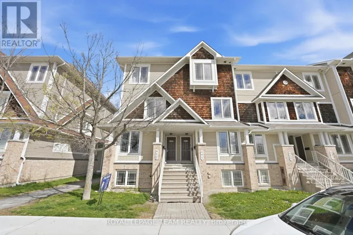 B - 443 CHAPMAN MILLS DRIVE, Ottawa, Ontario K2J5P4