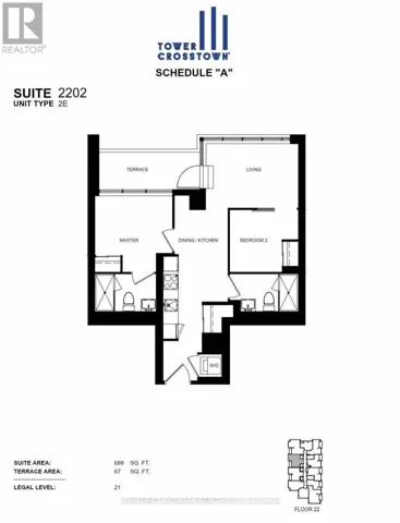 2202 - 5 QUARRINGTON LANE, Toronto (Banbury-Don Mills), Ontario M3C0S5
