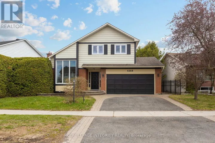 6368 VISENEAU DRIVE, Ottawa, Ontario K1C2J2