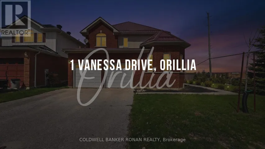 1 VANESSA DRIVE, Orillia, Ontario L3V7Y8