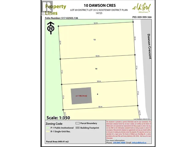 10 Daswon Crescent, Elkford, British Columbia V0B1H0