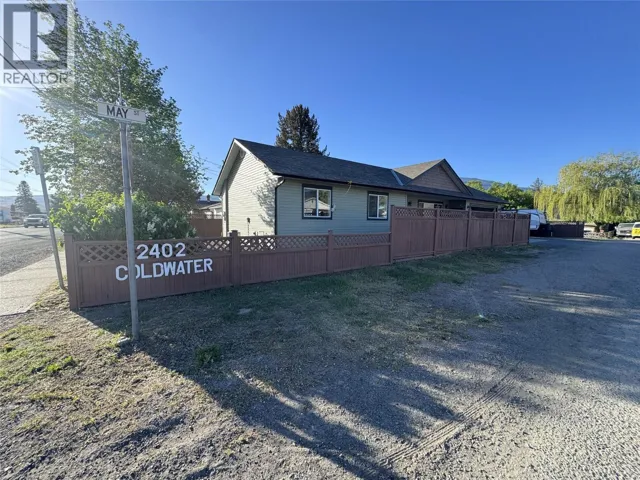2402 COLDWATER Avenue, Merritt, British Columbia V1K1B8