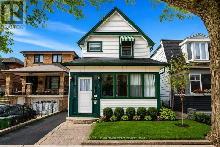 43 KING EDWARD AVENUE, Toronto (Woodbine-Lumsden), Ontario M4C5J5