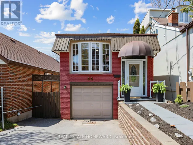 44 WESTBOURNE AVENUE, Toronto (Clairlea-Birchmount), Ontario M1L2Y4