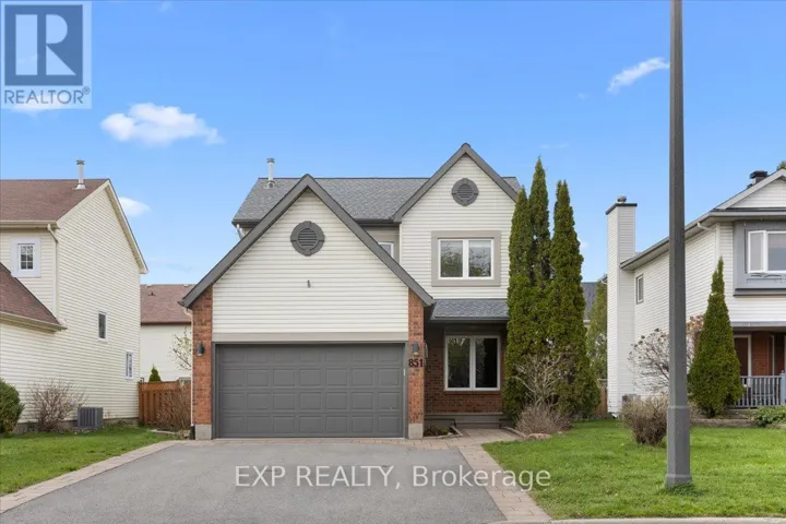 851 BEAUREGARD CRESCENT, Ottawa, Ontario K4A3C9