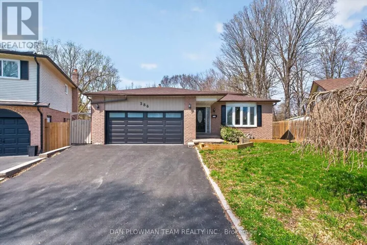 386 GRANGE COURT, Oshawa (Eastdale), Ontario L1G7J1