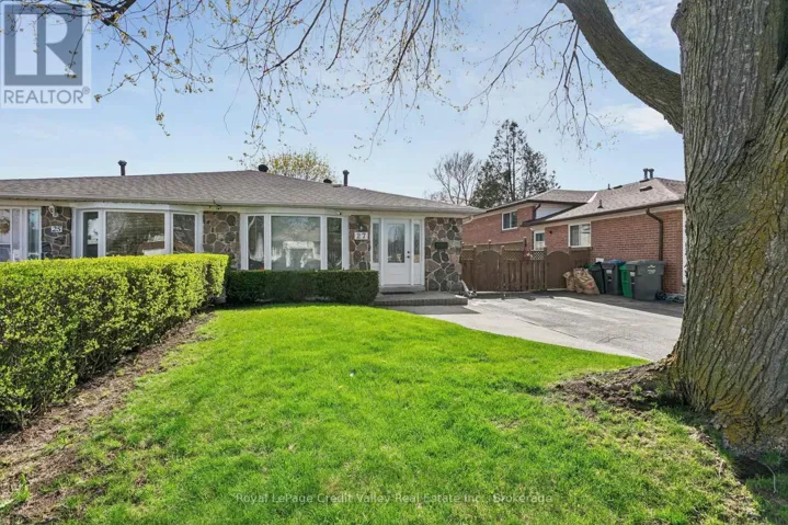 27 GRANGE DRIVE, Brampton (Northwood Park), Ontario L6X2H1