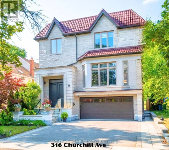 316 CHURCHILL AVENUE, Toronto (Willowdale West), Ontario M2R1E7