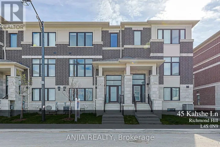 45 KAHSHE LANE W, Richmond Hill, Ontario L4S0N9