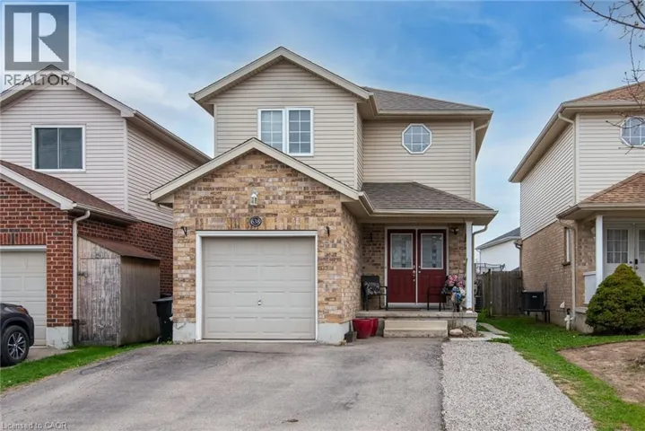 638 WINDFLOWER Crescent, Kitchener, Ontario N2E3S9