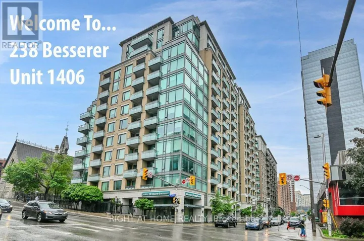 1406 - 238 BESSERER STREET, Ottawa, Ontario K1N6B1