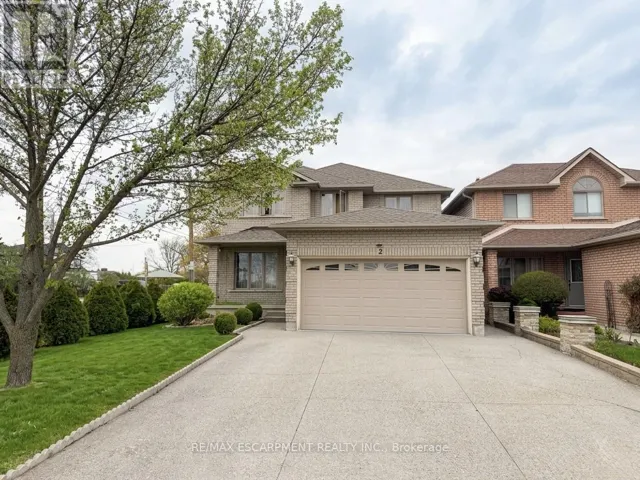 2 PINERIDGE DRIVE, Hamilton (Jerome), Ontario L9A5K2