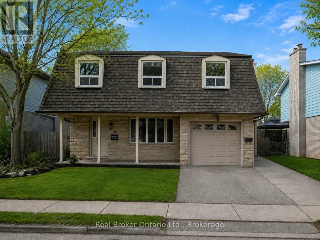 MAIN LEVEL - 61 VANIER DRIVE, Guelph (Dovercliffe Park/Old University), Ontario N1G2K9