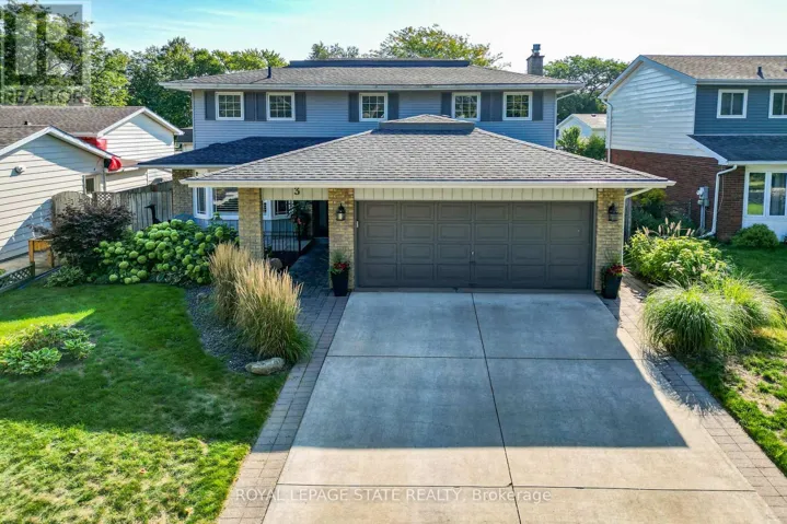 3 FAIRINGTON CRESCENT, St. Catharines (Lakeshore), Ontario L2N5W2