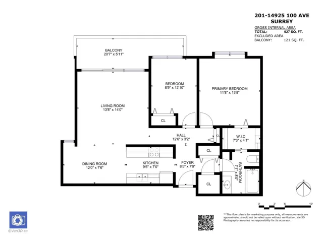 201 14925 100 AVENUE, Surrey, British Columbia V3R1J6