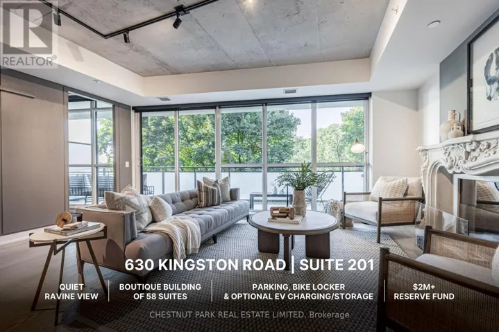 201 - 630 KINGSTON ROAD, Toronto (The Beaches), Ontario M4E0B7