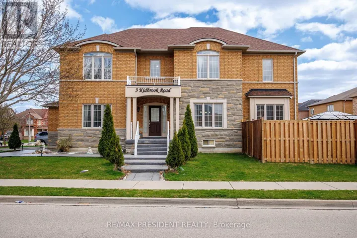 3 KIDBROOK ROAD, Brampton (Bram East), Ontario L6P1Z8