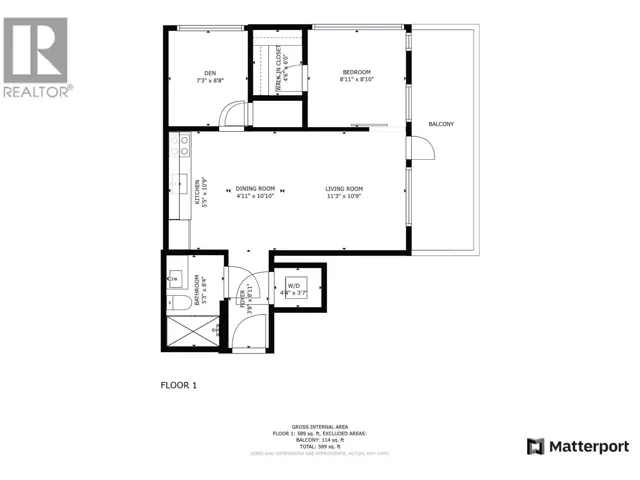 1907 5728 BERTON AVENUE, Vancouver, British Columbia V6S0E5