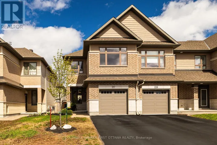 217 PURCHASE CRESCENT, Ottawa, Ontario K2S2L8