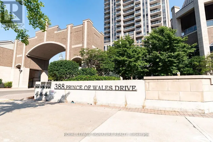 2506 - 388 PRINCE OF WALES DRIVE, Mississauga (City Centre), Ontario L5B0A1